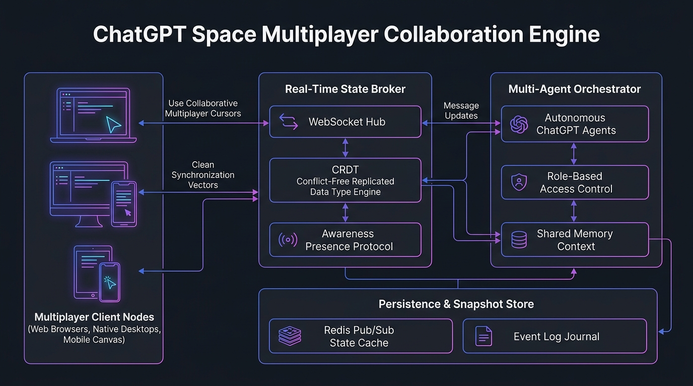 ChatGPT Space Architecture Flow