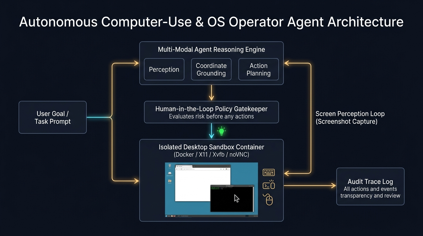 Computer Use Agent Architecture Flow