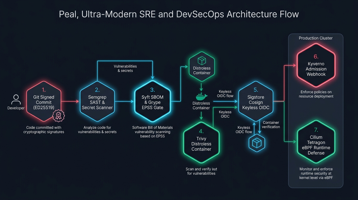 DevSecOps Architecture Flow